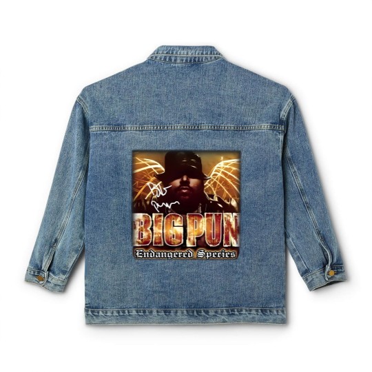 Discover Big Pun Endangered Species Album Classic Women's Denim Jackets, Big Pun Tour Classic Women's Denim Jackets