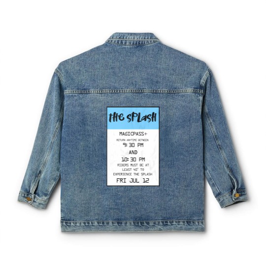 Discover Splash - Splash Mountain - Classic Women's Denim Jackets