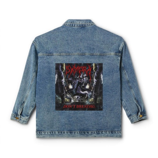 Discover Sxmpra DON'T BREATHE Classic Women's Denim Jackets