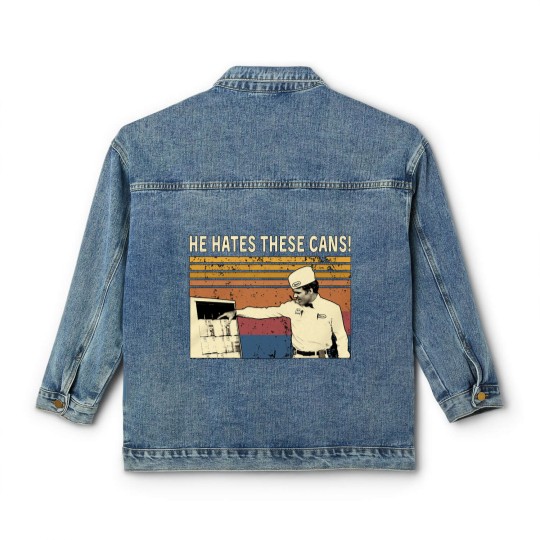 Discover The Jerk - He Hates These Cans Coffee Mug Classic Women's Denim Jackets