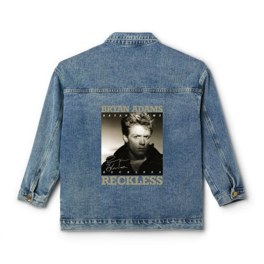 Discover Vtg Bryan Adams Classic Women's Denim Jackets, Gift For Fans