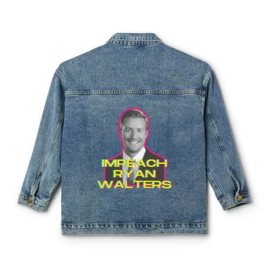 Discover Impeach Ryan Walters Classic Women's Denim Jackets