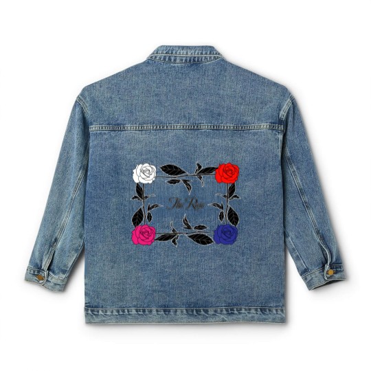 Discover The Rose Kpop Band Classic Women's Denim Jackets
