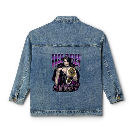 Discover Rhea Ripley Vintage Wrestling Classic Women's Denim Jackets