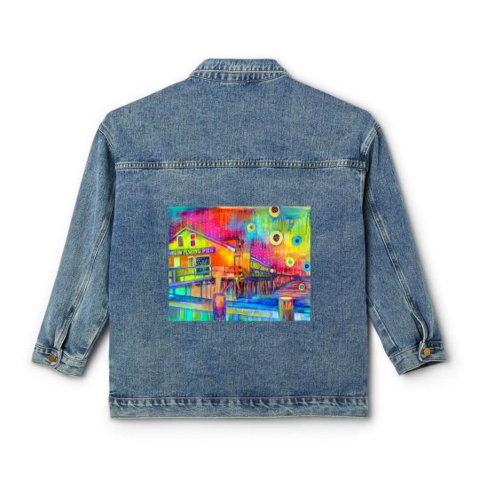 Discover Avalon Pier Long Classic Women's Denim Jackets