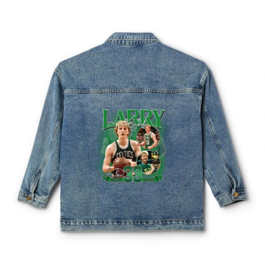 Discover Larry Bird Classic Women's Denim Jackets, Larry Bird Classic Women's Denim Jackets, Larry Bird Vintage Classic Women's Denim Jackets