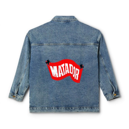 Discover Vintage Matador Records Distressed Classic Women's Denim Jackets