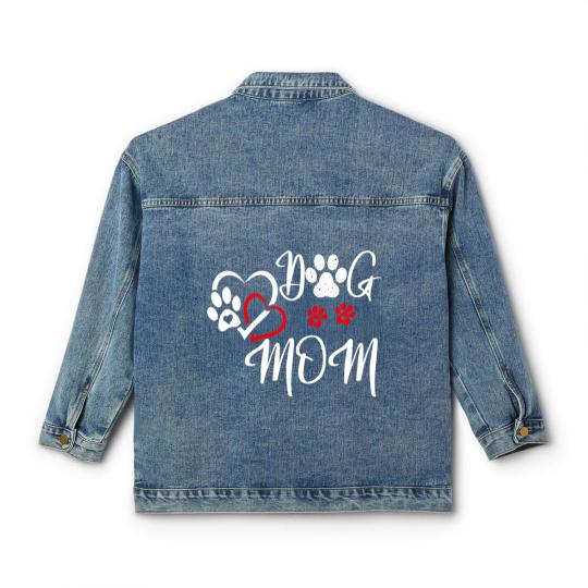 Discover Love Dog Mom Dog Mom Classic Women's Denim Jackets