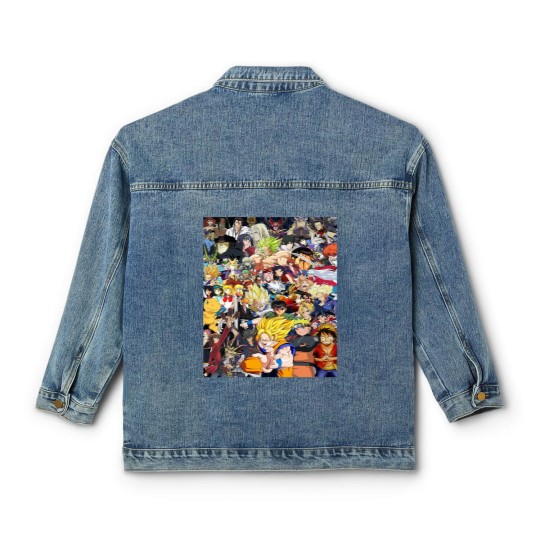 Discover all anime characters Classic Women's Denim Jackets