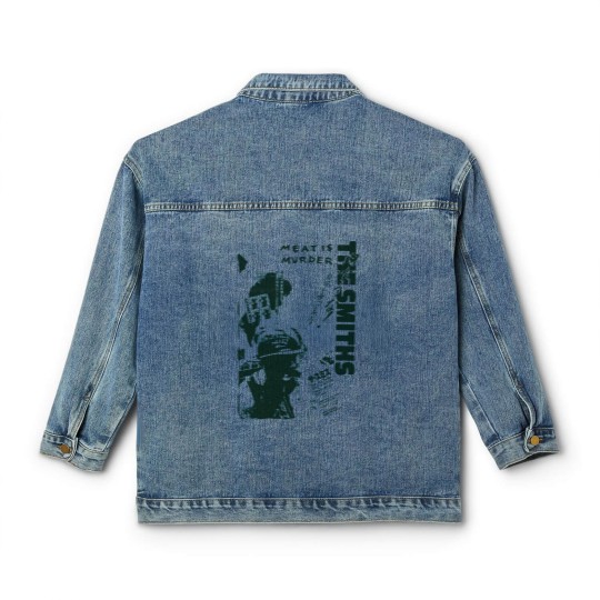 Discover The Smiths - Meat (Japanese) (green variant) Classic Women's Denim Jackets