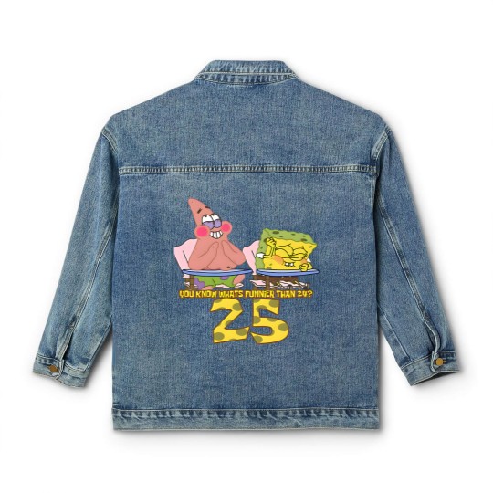 Discover Squarepants You Know Whats Funnier Than 24 Classic Women's Denim Jackets