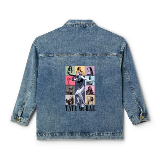 Discover Tate McRae Classic Women's Denim Jackets, Tate Mcrae Wanna Be Tate Mcrae Classic Women's Denim Jackets