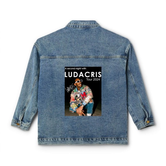 Discover Ludacris TOUR Second Night 2024 Gift For Fans Classic Women's Denim Jackets