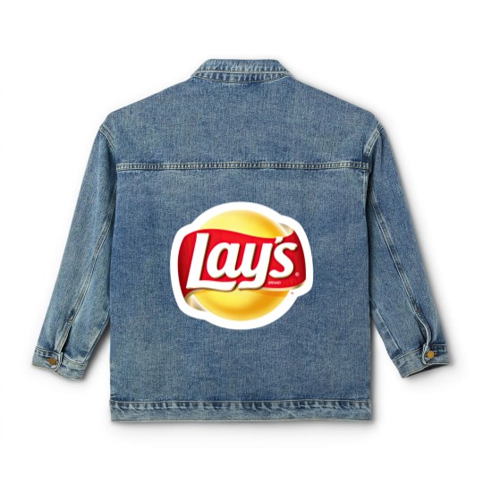 Discover Lays Logo Classic Women's Denim Jackets