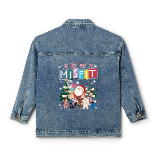 Discover Misfit Toys Christmas Classic Women's Denim Jackets | A Bit Of A Misfit Classic Women's Denim Jackets