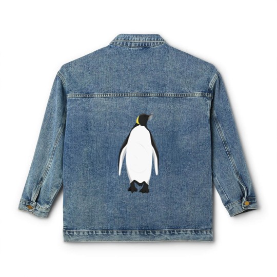 Discover Penguin Classic Women's Denim Jackets, Penguin Birthday Gift, Penguin Gift, Penguin Lover Classic Women's Denim Jackets