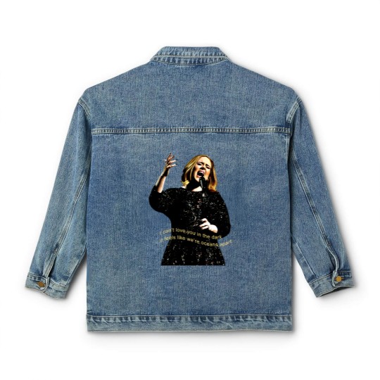 Discover Adele Concert Love In The Dark Classic Women's Denim Jackets
