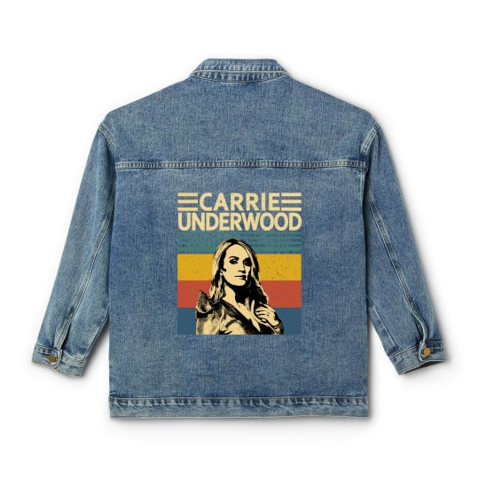 Discover Carrie Underwood Classic Women's Denim Jackets, Carrie Underwood Gift Classic Women's Denim Jackets
