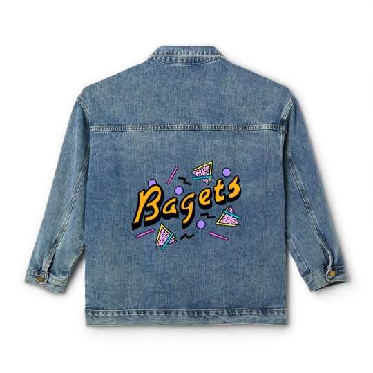 Discover BAGETS 80S 90S RETRO PINOY 2 CAP - Filipino - Classic Women's Denim Jackets