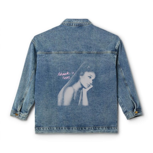 Discover Ariana Thank U, Next Classic Women's Denim Jackets, Ariana Unisex Classic Women's Denim Jackets