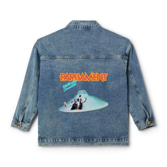 Discover PARLIAMENT FUNKADELIC MOTHERSHIP CONNECTION George Clinton Classic Women's Denim Jackets