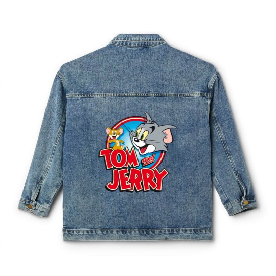 Discover Tom And Jerry Cartoon Classic Women's Denim Jackets