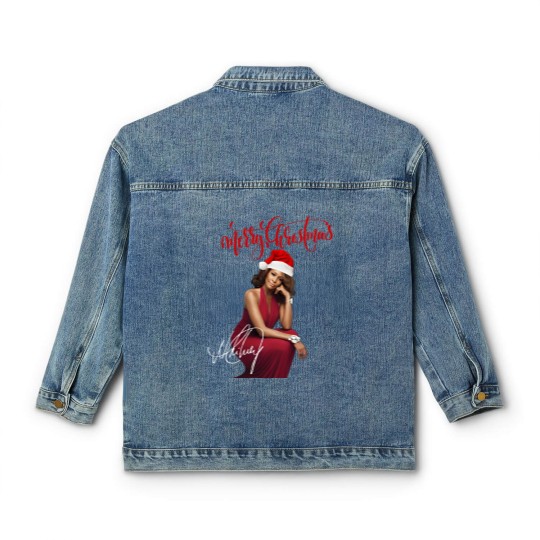 Discover Merry Christmas Whitney Houston Classic Women's Denim Jackets