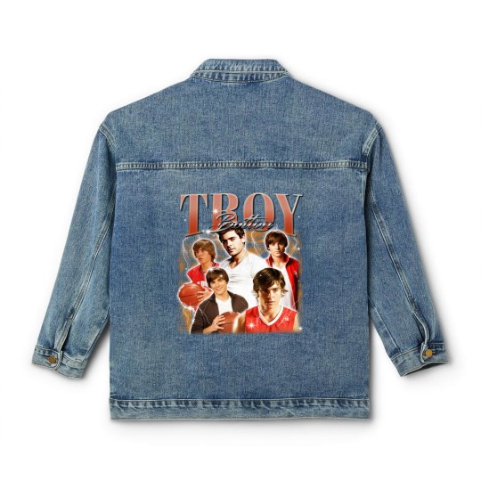 Discover Troy Bolton 90's Classic Women's Denim Jackets, Troy Bolton Bootleg Tees, Troy Bolton Fans Gifts