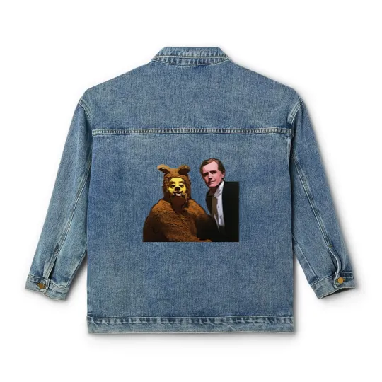 Discover The Shining Bear Costume Man Fellatio Classic Classic Women's Denim Jackets