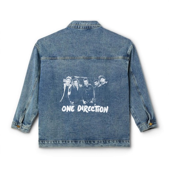 Discover One Direction  Classic Women's Denim Jackets, One Direction Classic Women's Denim Jackets, One Direction Classic Women's Denim Jackets, 1D Classic Women's Denim Jackets, One Direction FanXmas Gift