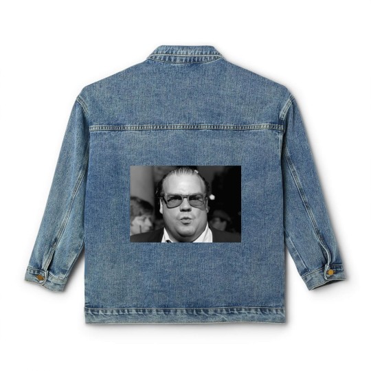Discover Retro Chris Farley Classic Women's Denim Jackets, Chris Farley Vintage Classic Women's Denim Jackets