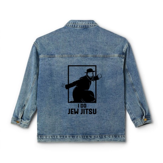 Discover I Do Jew Jitsu Classic Women's Denim Jackets, I Know Jew Jitsu Classic Women's Denim Jackets,