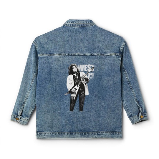 Discover Mountain - Leslie West 73 Classic Women's Denim Jackets