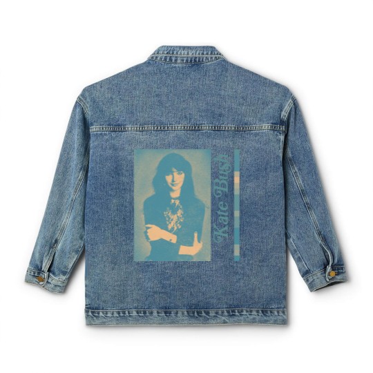 Discover Kate Bush / Retro Style FanArt - Kate Bush - Classic Women's Denim Jackets