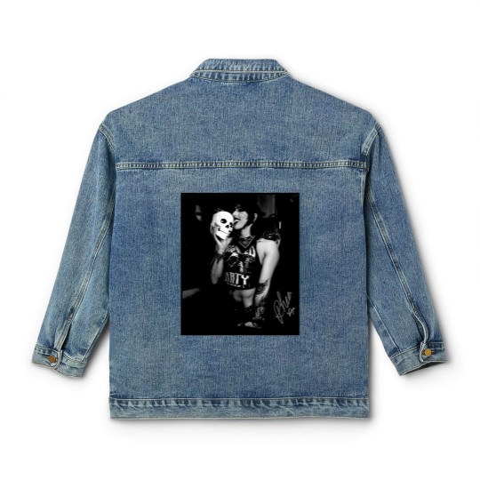 Discover Rhea Ripley Skull Classic Women's Denim Jackets Size S-5XL Classic Women's Denim Jackets