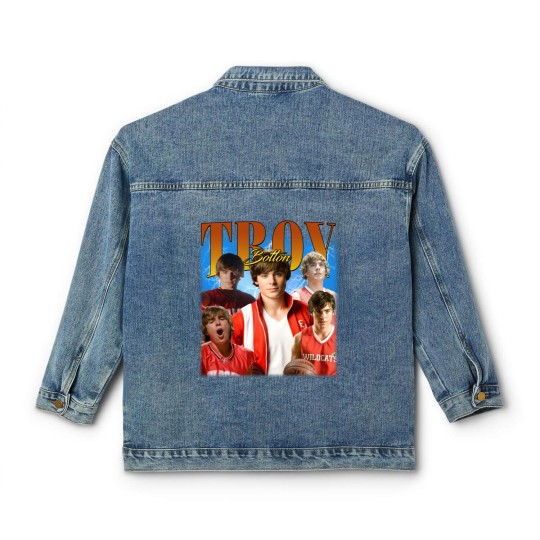 Discover Troy Bolton Classic Women's Denim Jackets, Zac Efron Merchandise, Zac Efron Classic Women's Denim Jackets, Zac Efron Classic Women's Denim Jackets