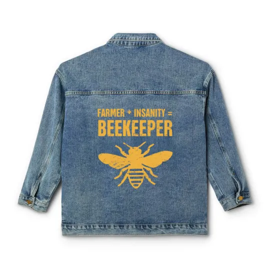 Discover Funny Bee Keeper Design Classic Women's Denim Jackets