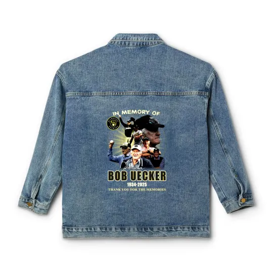 Discover In Memory Of Bob Uecker 1934-2025 Thank You - Bob Uecker - Classic Women's Denim Jackets