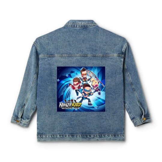 Discover Ninja Kidz TV Merch for Kids(1)Ninja Kidz TV Merch for Kids Classic Women's Denim Jackets