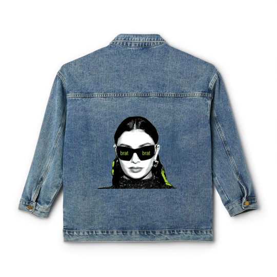Discover BRAT CHARLI XCX Album Classic Women's Denim Jackets