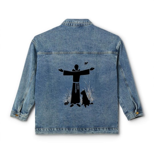 Discover Feast of St Francis of Assisi Classic Women's Denim Jackets