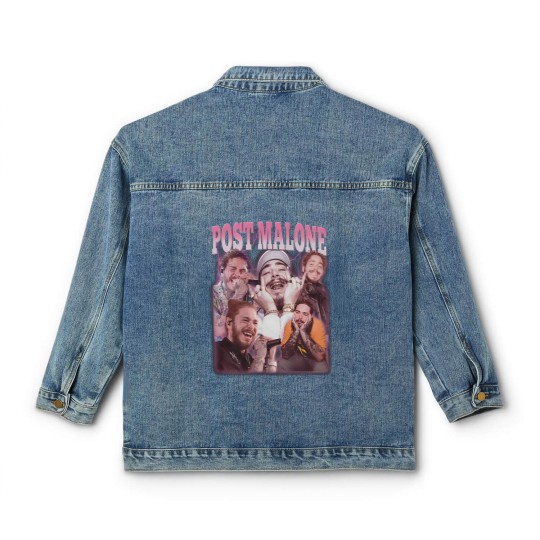 Discover Post Malone Vintage Classic Women's Denim Jackets, Post Malone Tees