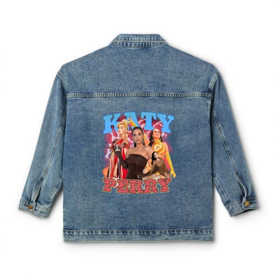 Discover Katy Perry Classic Women's Denim Jackets, Katy Perry Fan Classic Women's Denim Jackets, Katy Perry Bootleg Y2k Clothing