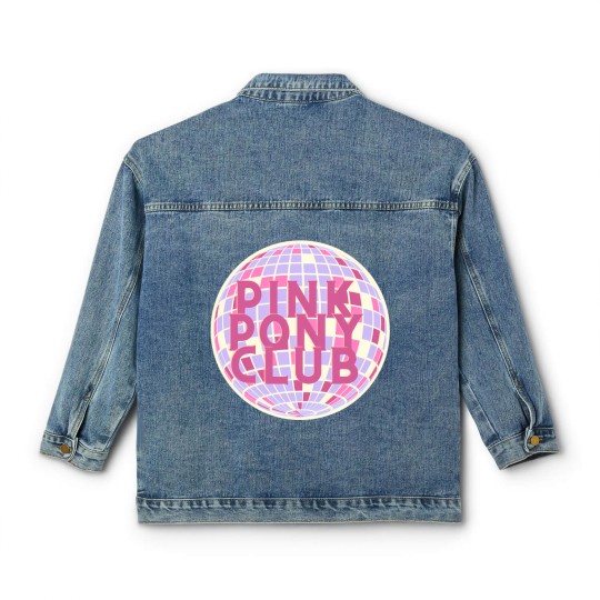 Discover Pink Pony Club Disco Classic Women's Denim Jackets