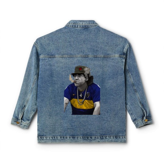 Discover Maradona , Maradona Classic Women's Denim Jackets, Life is Life