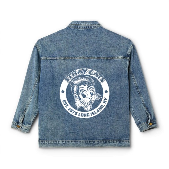 Discover Stray Cats Unisex Classic Women's Denim Jackets: Est 1979