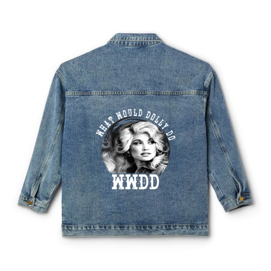 Discover WWDD - What Would Dolly Do Classic Women's Denim Jackets Classic Women's Denim Jackets