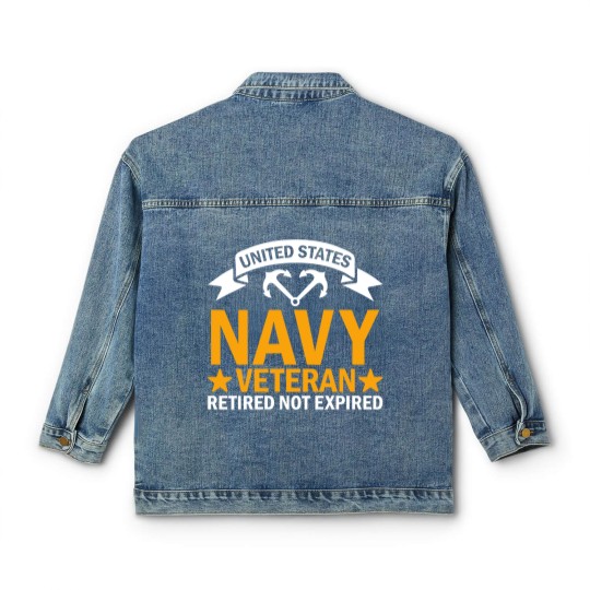 Discover United States Navy Veteran Classic Women's Denim Jackets, Navy Veteran Classic Women's Denim Jackets, US Navy Veteran Classic Women's Denim Jackets
