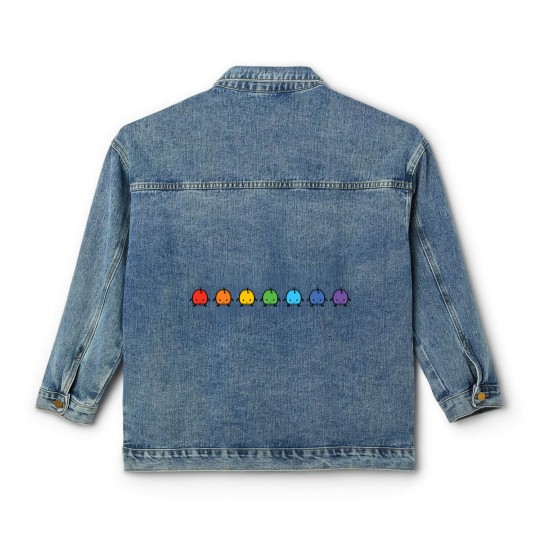 Discover Rainbow Junimo Stardew Valley - Stardew Valley - Classic Women's Denim Jackets
