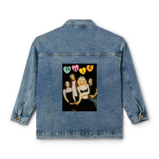 Discover Hole Band Classic Women's Denim Jackets, Hole Band Live Through This Classic Women's Denim Jackets, Hole Band Fans Gift